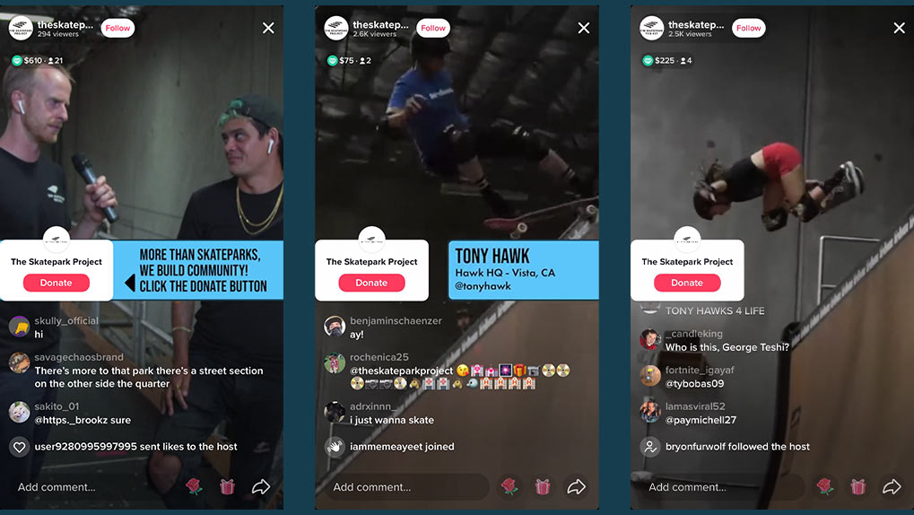 Go Skateboarding Day TikTok Live Stream Case Study Telescope.tv